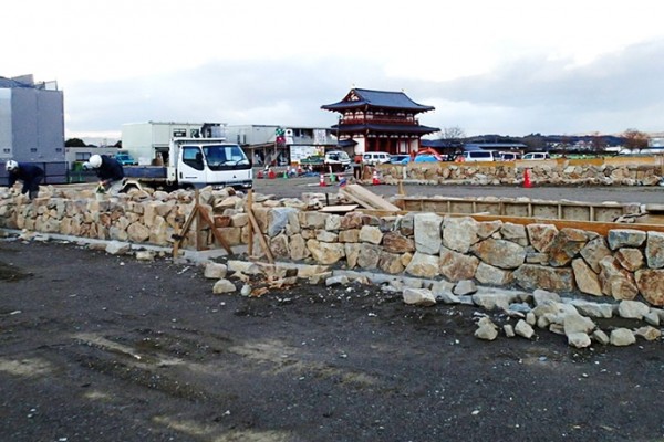 平城宮跡歴史公園（朱雀大路西側地区）公園造成工事