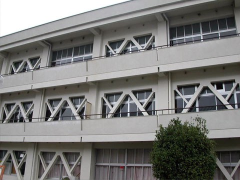 平群中学校 耐震補強工事