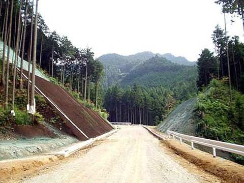 ふるさと農道緊急整備事業 針道宮奥地区針道 第1工区工事