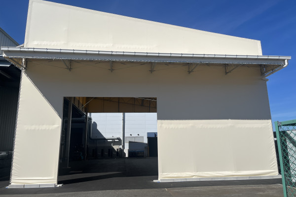 千代田空調機器 りんくう工場 南エリア屋外荷捌き場上屋 新設工事