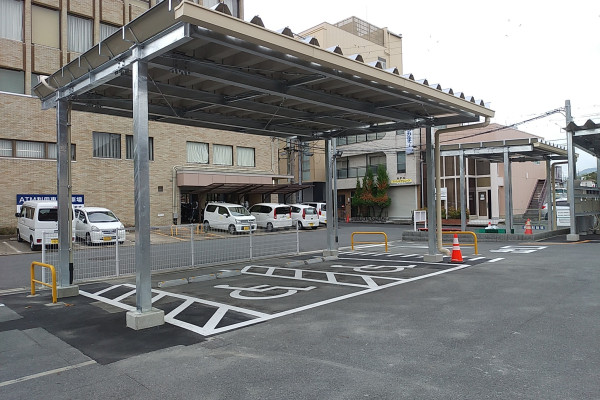 大和信用金庫 本店駐車場 太陽光パネル設置工事