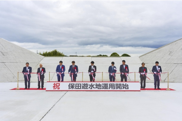 大和川保田遊水地掘削築堤他工事