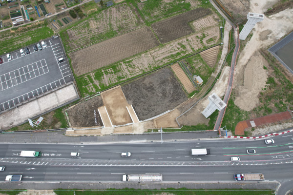 大和御所道路新堂地区他整備工事