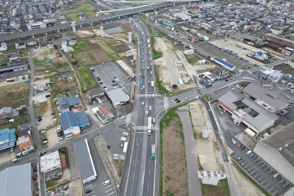 大和御所道路新堂地区他整備工事