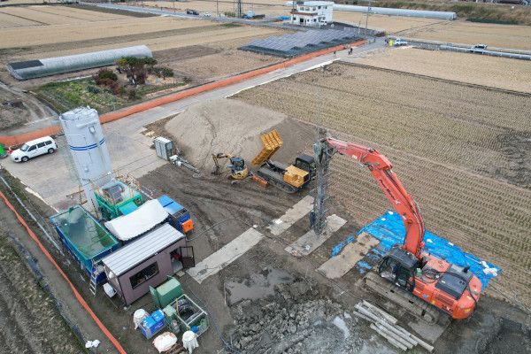 工業ゾーン三宅１号線道路改良工事（５期）