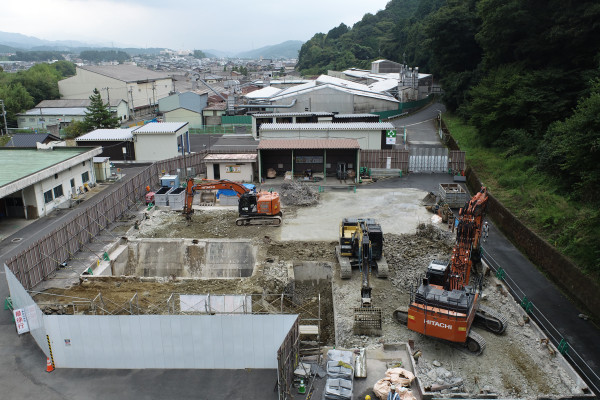 下市町旧ごみ焼却施設等解体撤去工事