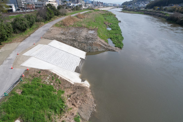 大和川立野南地区堤防整備他工事