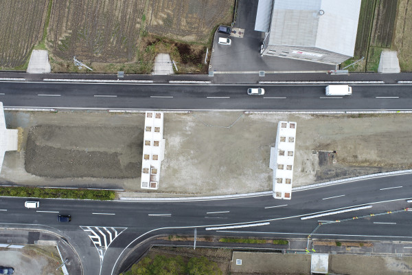 大和北道路美濃庄町地区改良工事