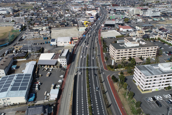 国道24号奈良バイパス柏木西地区電線共同溝工事